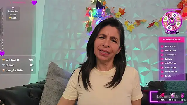 SabinaDeluxe cg online show from 11/07/25, 12:32