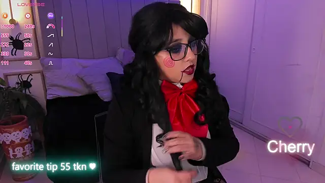 Cherry blush  online show from 10/15/25, 07:58