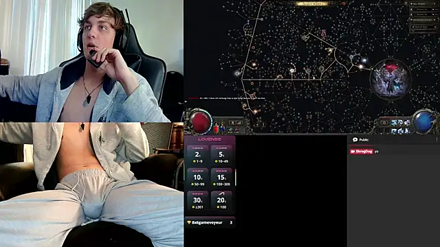 Snapshot of SkrogDog chatting on 12/21/25, 09:11 SkrogDog online show from 12/21/25, 09:11