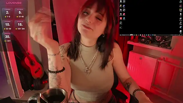 Snapshot of Melante chatting on 02/19/26, 03:35 Melante online show from 02/19/26, 03:35