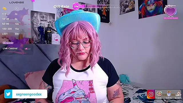 XxGreenGoodxX online show from 10/15/25, 07:47