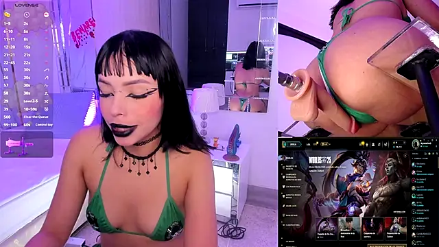 Snapshot of Nyveth chatting on 11/14/25, 06:01 Nyveth online show from 11/14/25, 06:01