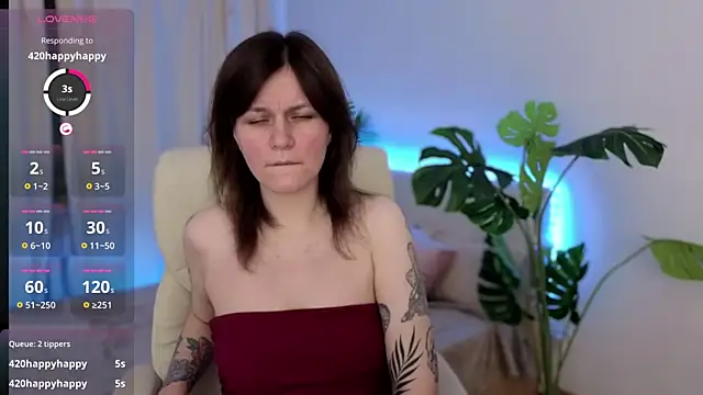 TinaMelt online show from 09/22/25, 06:32