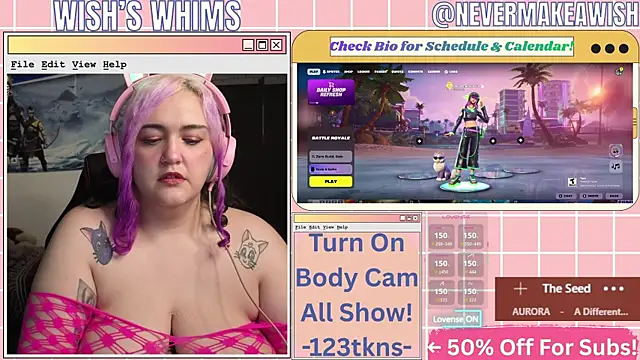 nevermakeawish online show from 06/23/26, 10:24