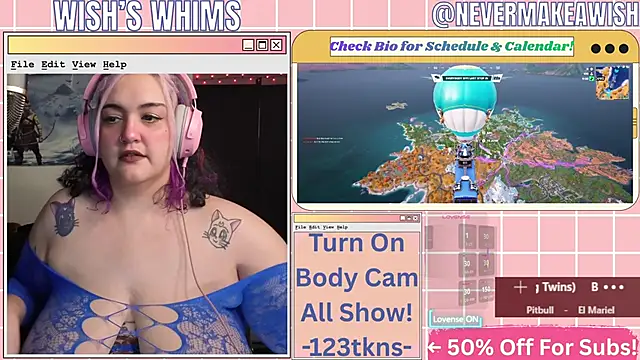 nevermakeawish online show from 06/27/26, 10:53