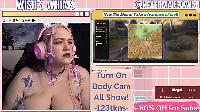 nevermakeawish online show from 07/01/26, 09:33