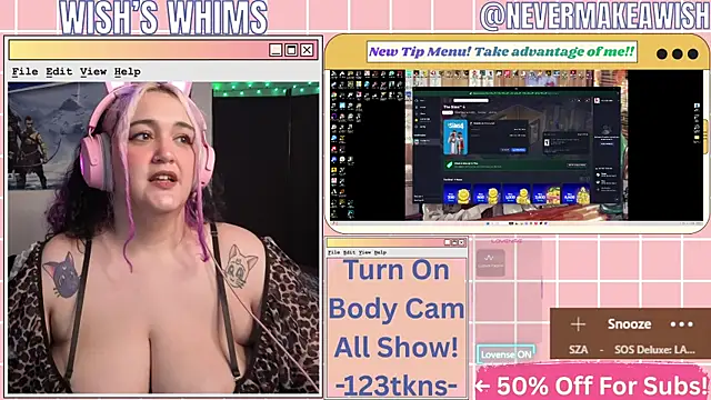 nevermakeawish online show from 07/03/26, 10:32