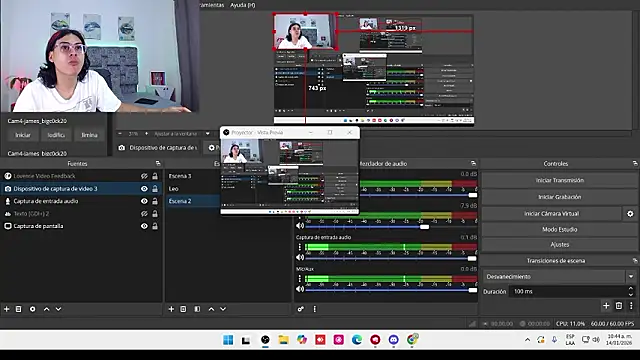 dirty model online show from 01/14/26, 03:50