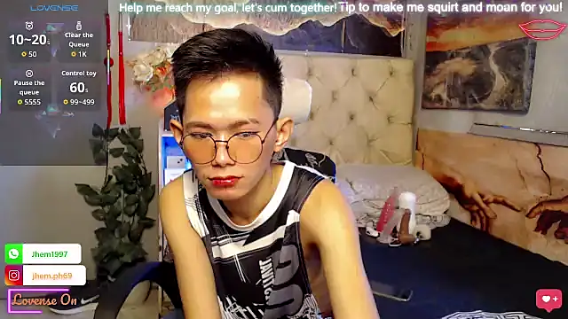 Skinny CumLoader69 online show from 10/24/25, 11:23