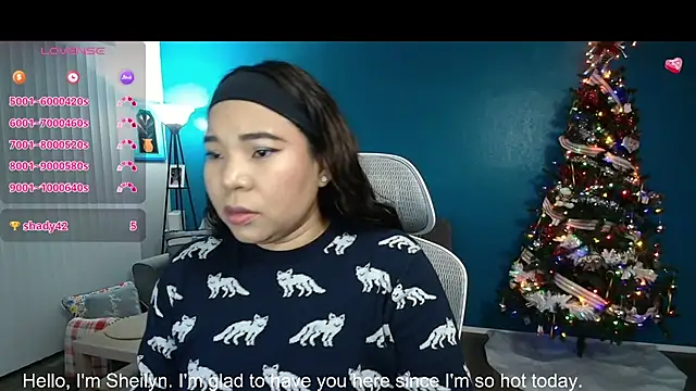 SHEILYN  online show from 12/02/25, 07:57