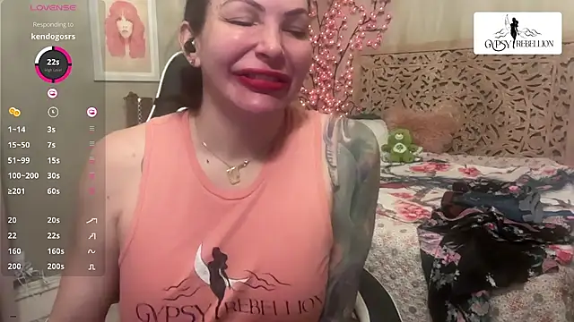 Gypsy Rebellion online show from 03/15/26, 02:50