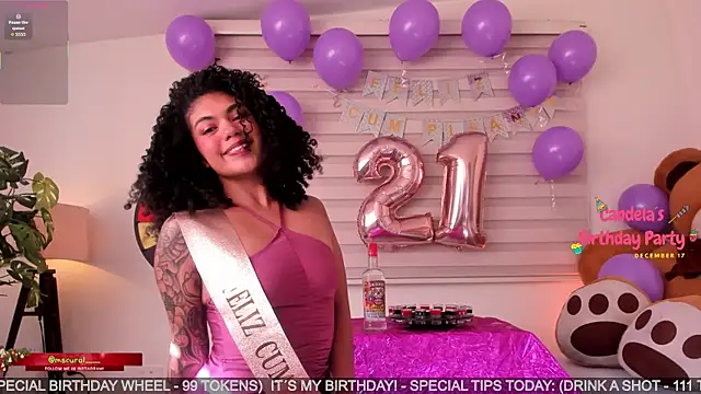 miss curazao online show from 12/17/25, 01:28