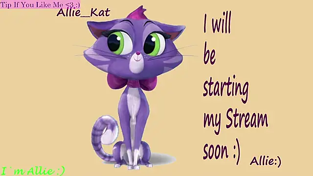 Snapshot of Allie_Kat chatting on 01/17/26, 03:50 Allie Kat online show from 01/17/26, 03:50