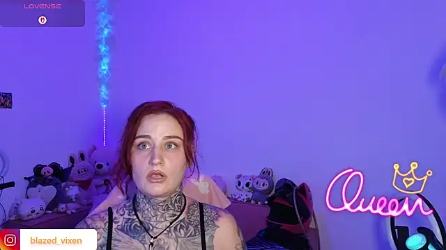 Snapshot of blazed_vixen chatting on 02/22/26, 12:12 blazed vixen online show from 02/22/26, 12:12