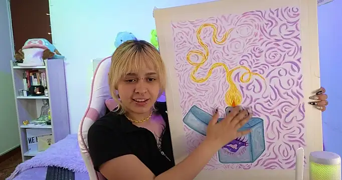 Snapshot of NekoWaifu chatting on 02/17/26, 02:02 NekoWaifu online show from 02/17/26, 02:02