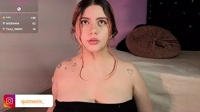 Snapshot of Quimexis chatting on 10/20/25, 05:41 Quimexis online show from 10/20/25, 05:41