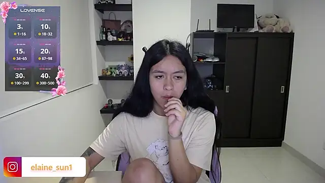 Snapshot of elaine_sun1 chatting on 02/25/26, 12:20 elaine sun1 online show from 02/25/26, 12:20