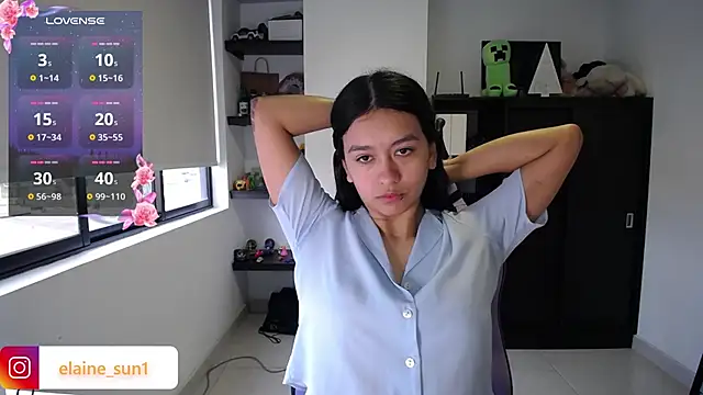 Snapshot of elaine_sun1 chatting on 03/27/26, 10:20 elaine sun1 online show from 03/27/26, 10:20