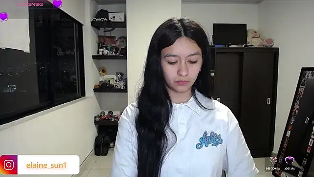 Snapshot of elaine_sun1 chatting on 06/27/26, 02:27 elaine sun1 online show from 06/27/26, 02:27