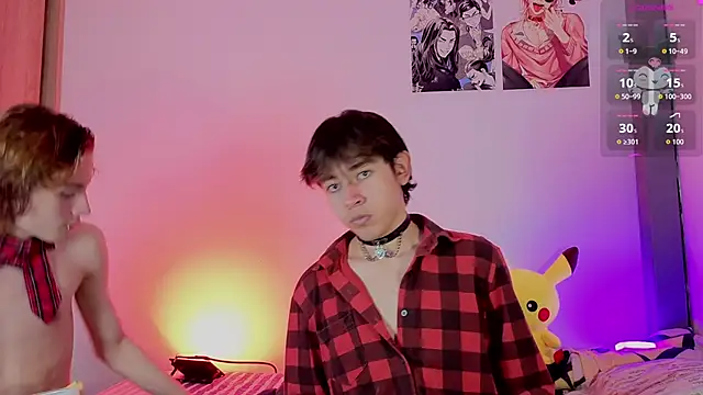 Snapshot of Darcy_and_Stolas chatting on 10/12/25, 06:34 Darcy and Stolas online show from 10/12/25, 06:34