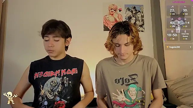 Snapshot of Darcy_and_Stolas chatting on 10/30/25, 10:54 Darcy and Stolas online show from 10/30/25, 10:54