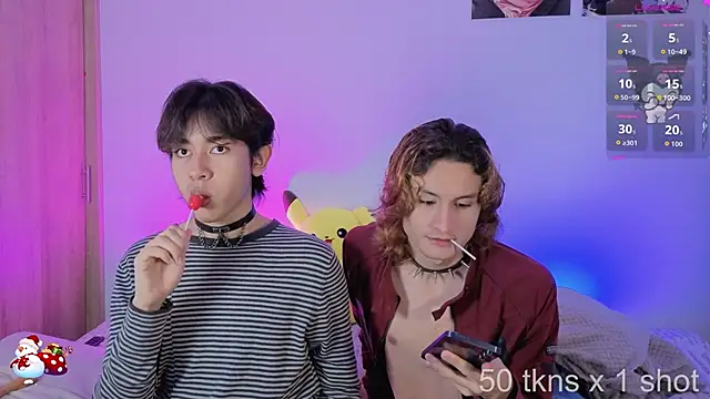 Snapshot of Darcy_and_Stolas chatting on 11/29/25, 12:02 Darcy and Stolas online show from 11/29/25, 12:02