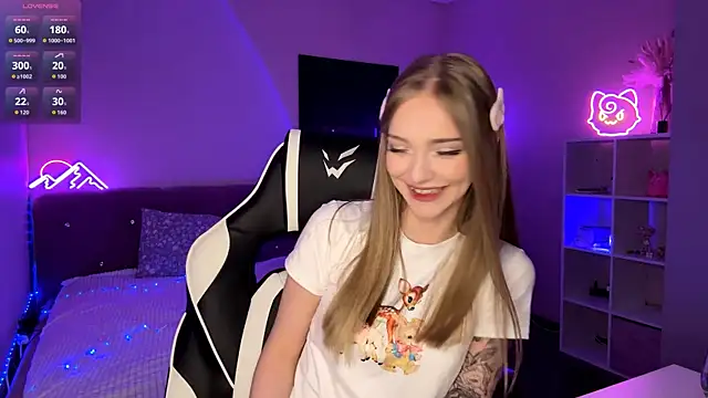 Snapshot of EvaPeace chatting on 03/18/26, 12:52 EvaPeace online show from 03/18/26, 12:52