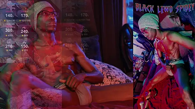 Snapshot of BlackLewdSpidey chatting on 02/02/25, 11:32 BlackLewdSpidey online show from 02/02/25, 11:32