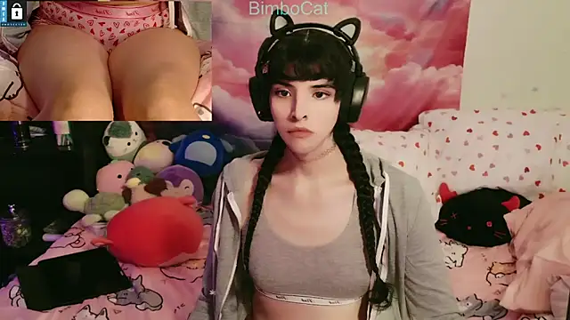 Snapshot of BimboCat chatting on 10/31/25, 03:46 BimboCat online show from 10/31/25, 03:46