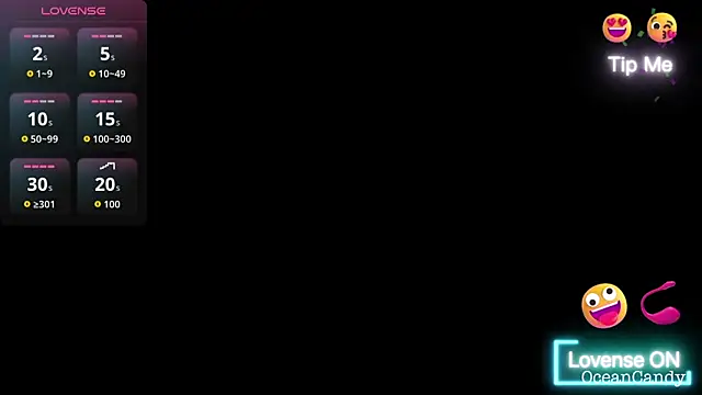 Snapshot of OceanCandy chatting on 01/09/26, 03:59 OceanCandy online show from 01/09/26, 03:59