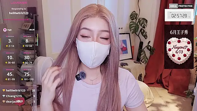 nayomi 34f online show from 06/08/26, 06:58