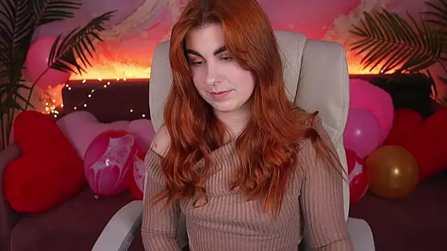 Snapshot of GingerPinky chatting on 02/14/26, 08:49 GingerPinky online show from 02/14/26, 08:49