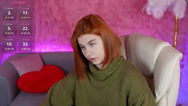 Snapshot of GingerPinky chatting on 03/12/26, 07:25 GingerPinky online show from 03/12/26, 07:25