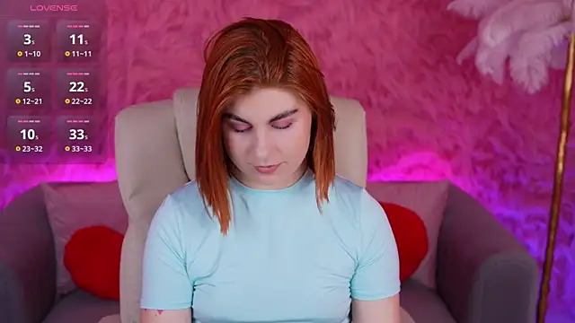 Snapshot of GingerPinky chatting on 03/14/26, 08:03 GingerPinky online show from 03/14/26, 08:03