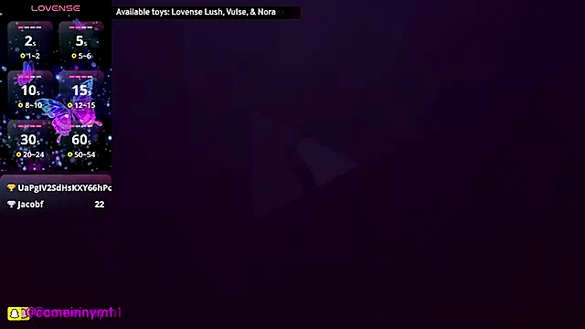 Snapshot of comeinnym chatting on 12/20/25, 02:35 comeinnym online show from 12/20/25, 02:35