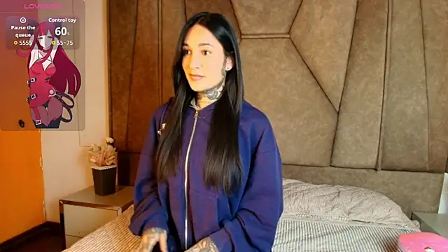 Evangeline heell online show from 03/17/26, 09:56