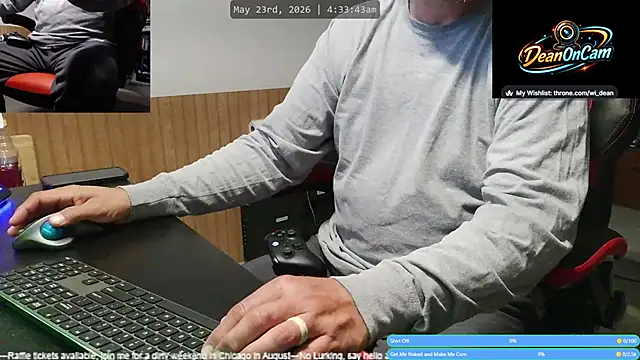 DeanonCam online show from 05/23/26, 09:35