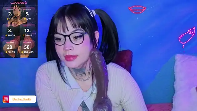 Snapshot of Electra_Starkk chatting on 02/15/26, 01:02 Electra Starkk online show from 02/15/26, 01:02