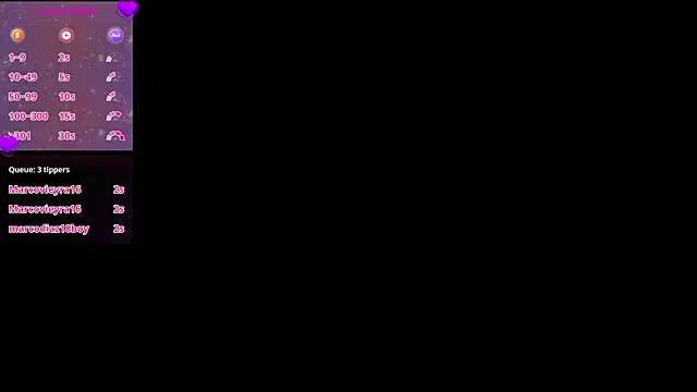 ZAYRA TAY online show from 03/08/26, 02:04