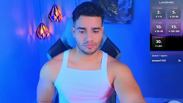 AndresRodriguez1 online show from 02/01/26, 12:15