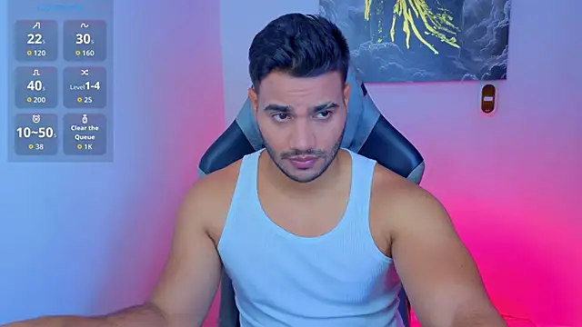 Snapshot of AndresRodriguez1 chatting on 06/20/26, 01:03 AndresRodriguez1 online show from 06/20/26, 01:03