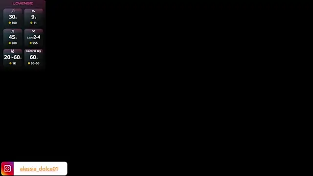 alessia dolce online show from 04/30/26, 08:57