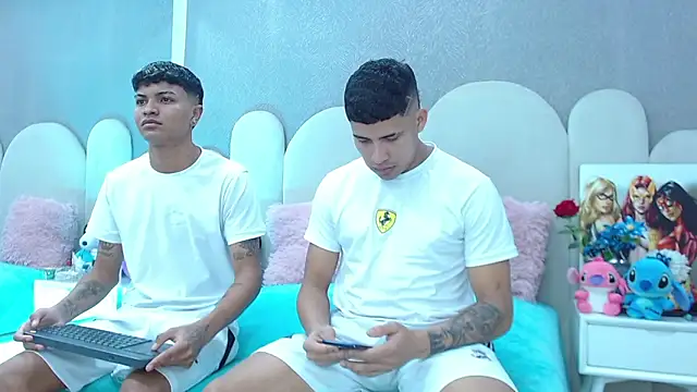 Snapshot of party_duo_playboy chatting on 03/25/26, 06:52 party duo playboy online show from 03/25/26, 06:52