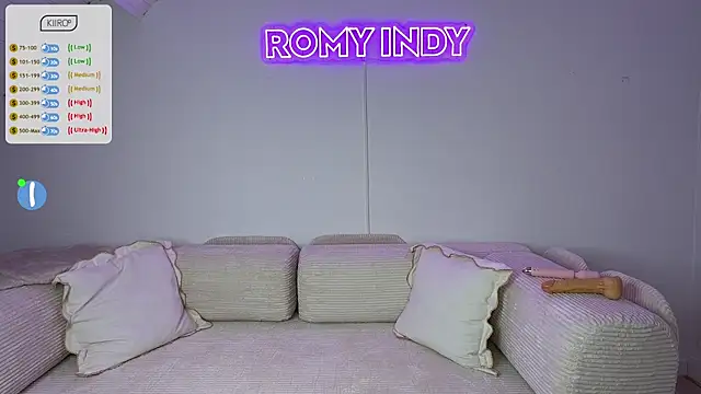 Snapshot of princessromyindy chatting on 06/14/26, 07:38 princessromyindy online show from 06/14/26, 07:38