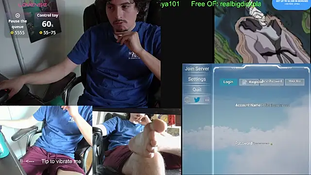 BigDickPlaya101 online show from 06/07/26, 02:05