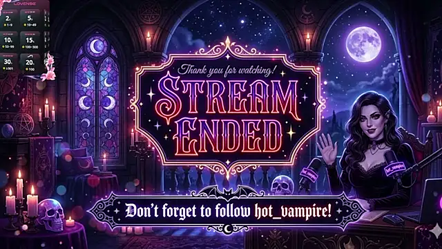 hot vampire online show from 05/28/26, 11:51