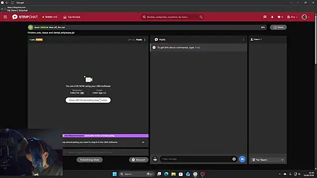 Vampxena online show from 06/18/26, 09:19