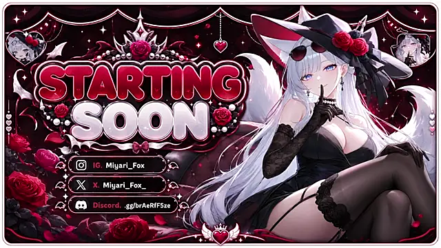 Snapshot of MiyariFox chatting on 07/08/26, 05:56 MiyariFox online show from 07/08/26, 05:56