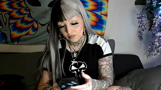 Snapshot of RoxxyInk chatting on 01/13/25, 08:05 RoxxyInk online show from 01/13/25, 08:05