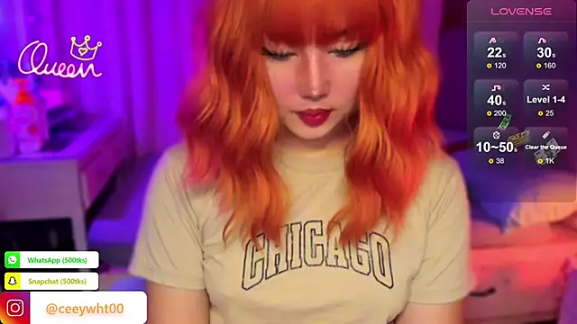 Snapshot of HOTnWILDalice chatting on 02/06/26, 03:00 HOTnWILDalice online show from 02/06/26, 03:00